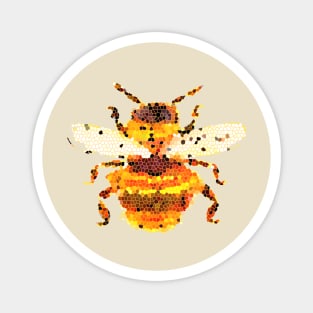 Mosaic Bumble Bee Magnet